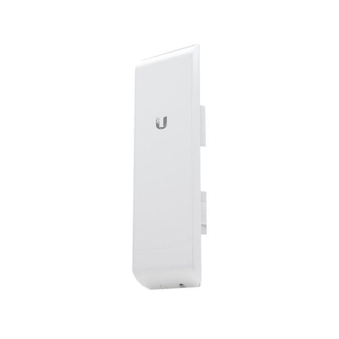 NanoStation airMAX M2 CPE, hasta 150 Mbps, frecuencia 2 GHz (2412-2462 MHz) con antena integrada de 11 dBi