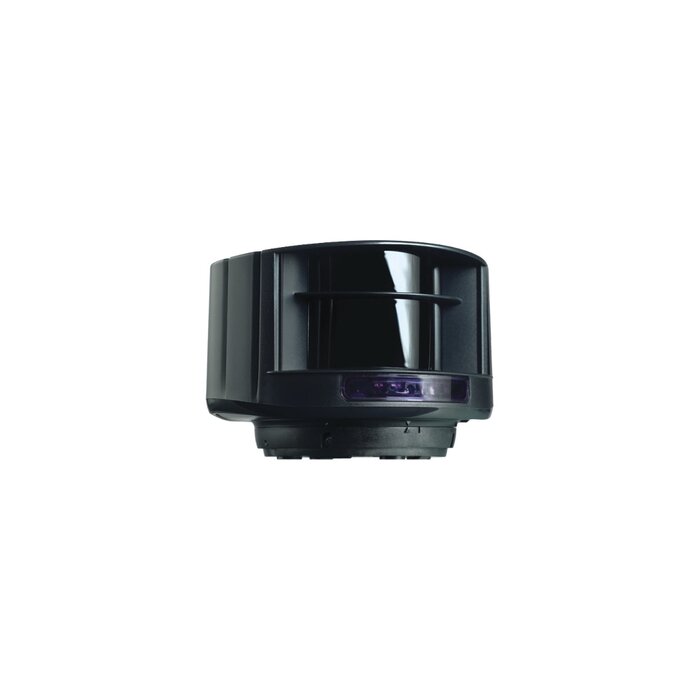 Sensor láser de seguridad para portones / barreras / puertas rápidas / Alternativa segura al uso de fotoceldas / Protege áreas de 10 x 10 m / Campo de protección ajustable