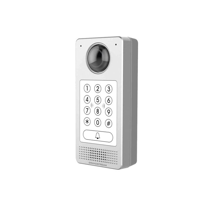 Videoportero IP (SIP) FISHEYE, apertura por código, Antivandálico, llamada y/o tarjeta, teclado retro-iluminación