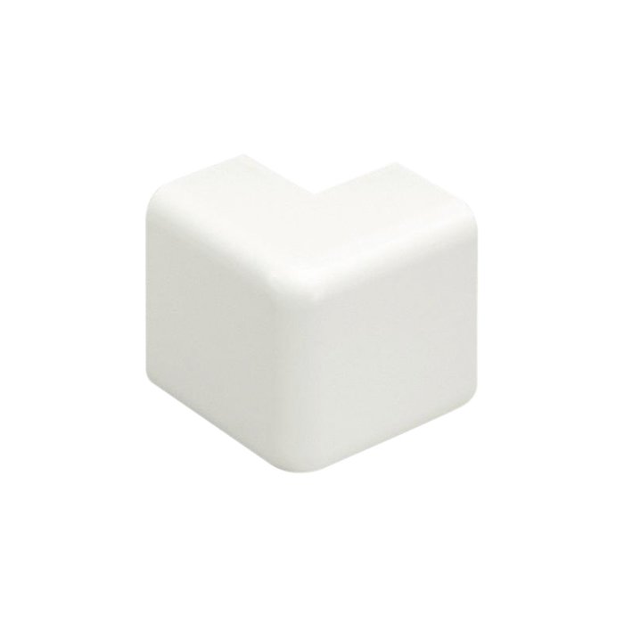 Esquinero exterior, para uso con canaleta LD5, material ABS, Color Blanco Mate