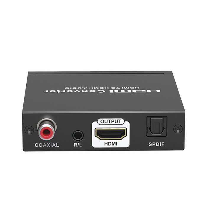 Convertidor de HDMI a HDMI+AUDIO