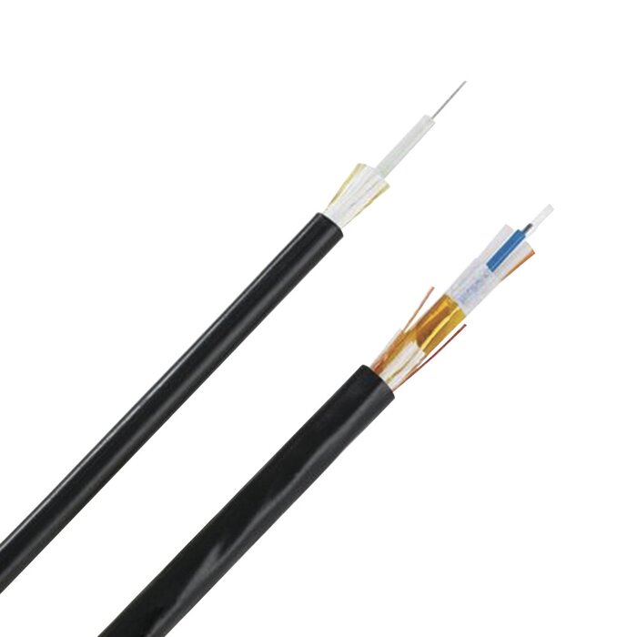 Cable de Fibra Óptica de 6 hilos, Multimodo OM3 50/125 Optimizada, Interior/Exterior, Loose Tube 250um, No Conductiva (Dieléctrica), OFNR (Riser), Precio Por Metro