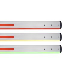 Mástil recto iluminación LED ROJO/VERDE de 5 metros compatible con barreras Industrial By AccessPRO