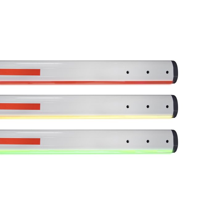 Mástil recto iluminación LED ROJO/VERDE de 5 metros compatible con barreras Industrial By AccessPRO