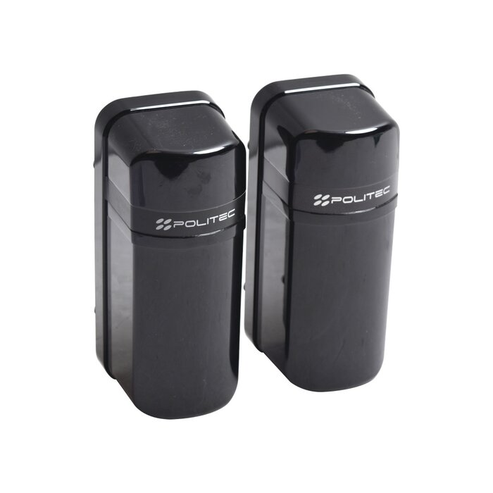 BARRERA DE DOBLE RAYO PARA DETECCIÓN DE CRUCE DE INTRUSOS / INCLUYE BRACKET DE INSTALACIÓN /FÁCIL ALINEACIÓN(1 INSTALADOR ES SUFICIENTE) /COBERTURA DE 120 METROS EN EXTERIOR Y 250 Mts INTERIOR /SIN FALSA ALARMAS POR SOL