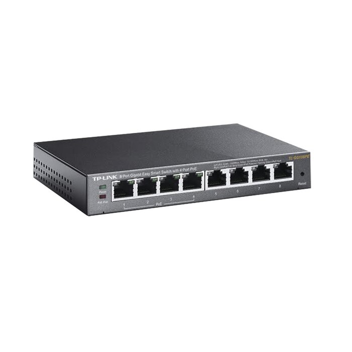 Easy Smart Switch PoE JetStream , 8 puertos 10/100/1000 Mbps 55 W