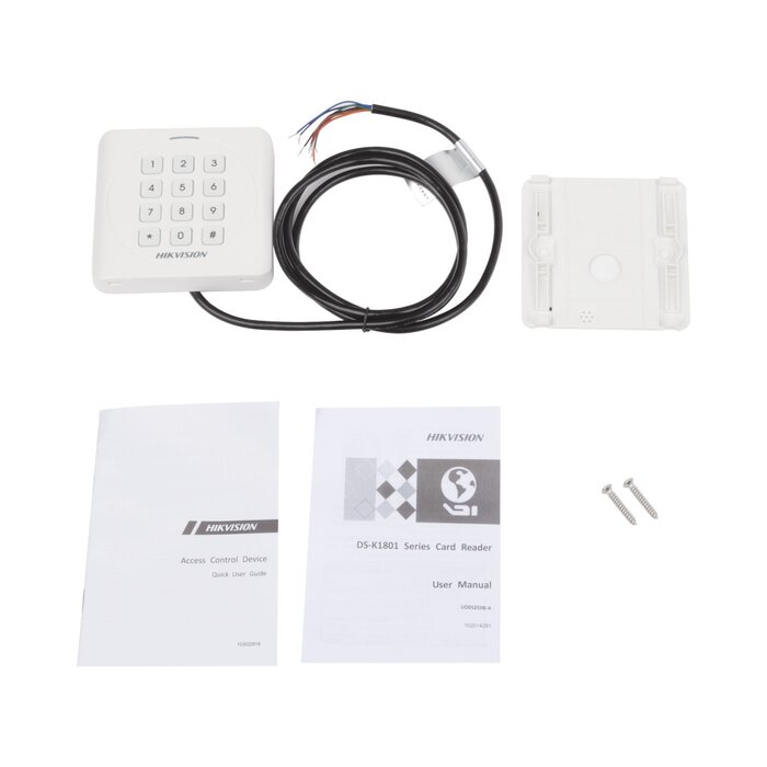 Lector de Tarjetas Prox EM y Contraseñas / IP65 para exterior / 2 Años de garantía / PEQUEÑO y ESTETICO
