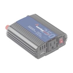 Inversor de Corriente (CD-CA) Potencia Nominal 250 W, Ent:12Vcd, Sal: 115Vca 60 Hz