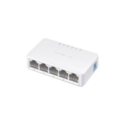 Switch no administrable para escritorio de 5 puertos 10/100 Mbps