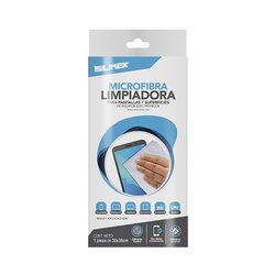 Toallita seca electrostática de 30 x 30 cm, auxiliar en la limpieza de superficies y/o pantallas de equipos de computo y aparatos electrónicos, fibra óptica, limpia sin rayar, no daña superficies delicadas
