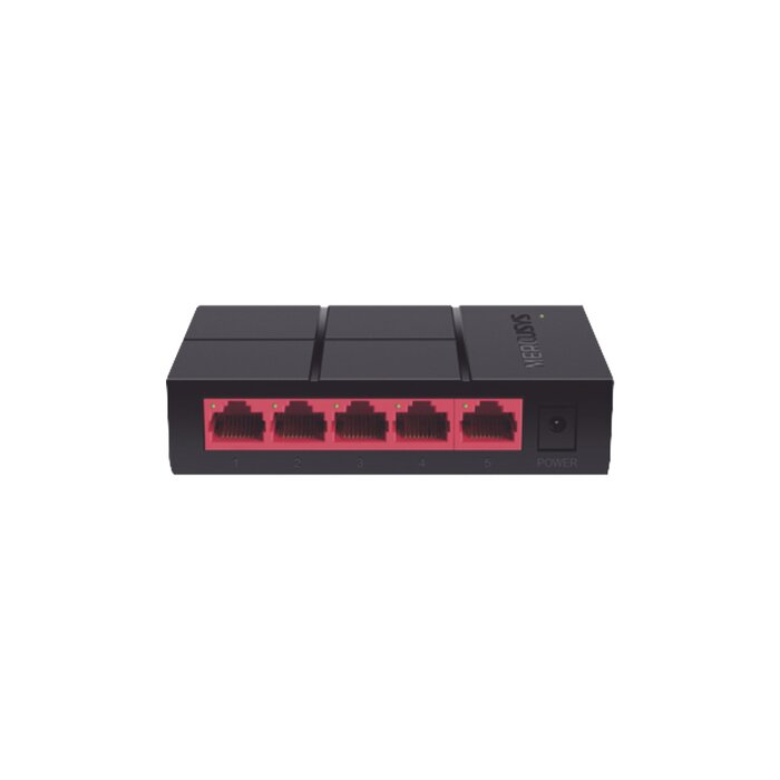 Switch no administrable para escritorio de 5 puertos 10/100/1000 Mbps
