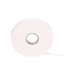 Cinta Doble Cara, con Adhesivo Acrílico, 12.7mm de Ancho, Rollo de 6.4m, Color Blanco