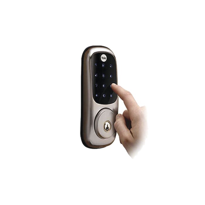 Cerradura Real Living YRD226/ Teclado y Llave /Compatible con Smarphone o Total Connect