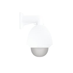 Burbuja Ahumado para Domos de 4 " / Compatible con PTZ IP o TURBOHD / HIKVISION / epcom / Soporta IP66 / IK10