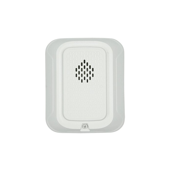 Sirena para Montaje en Pared, 12 a 24 Vcd, Color Blanco, Nuevo Diseño Moderno y Elegante y Menor Consumo de Corriente