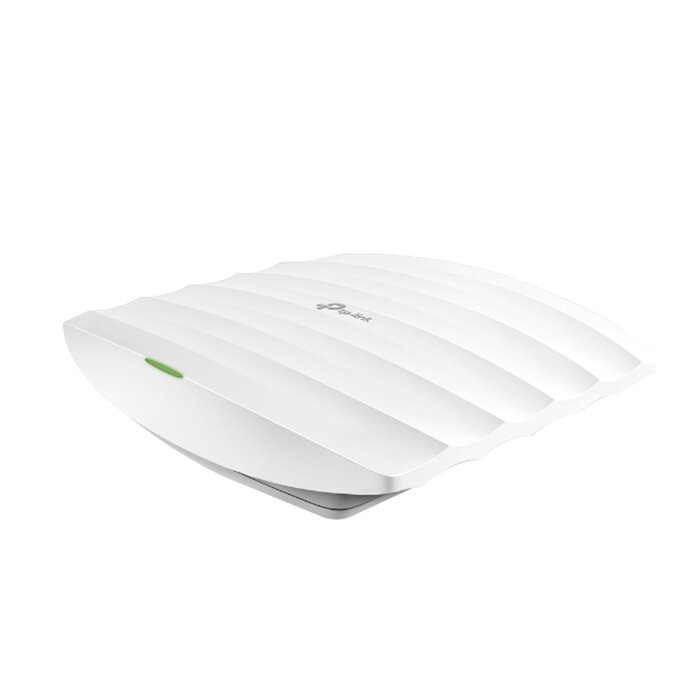 Punto de Accesso Omada doble banda 802.11ac, MU-MIMO, PoE af y PoE Pasivo, soporta hasta 100 clientes, hasta 1750 Mbps.