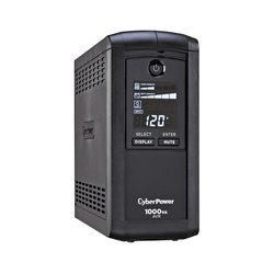 UPS de 1000 VA/600 W, Topología Línea Interactiva, Entrada 120 Vca NEMA 5-15P, Tipo Mini Torre, Con 9 Tomas NEMA 5-15R