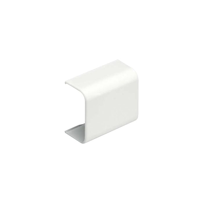 Unión recta, para uso con canaleta LD5, material ABS, Color Blanco Mate