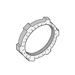 Contratuerca Metálica Zamac de 1-1/2" (38 mm)?