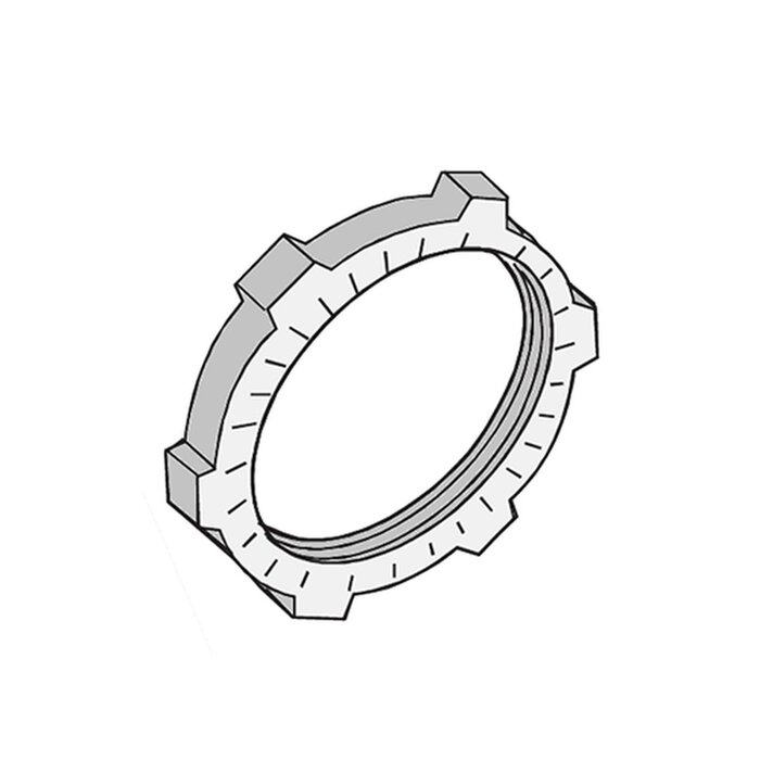 Contratuerca Metálica Zamac de 1-1/2" (38 mm)?