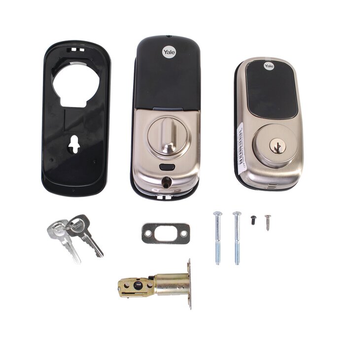 Cerradura Real Living YRD226/ Teclado y Llave /Compatible con Smarphone o Total Connect