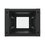 Gabinete Abatible de Pared (Con Marco Trasero) con Rack 19" de 9 Unidades. Ventana de Cristal Templado.