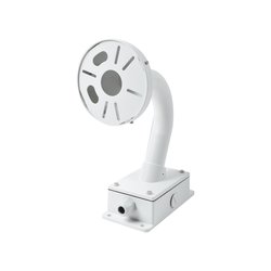 Montaje universal de pared cuello de ganso para cámaras domo y bala con caja de conexiones