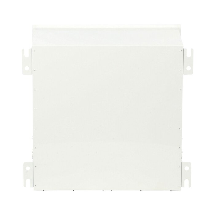 Gabinete PanZone Premium, de Montaje en Techo, Con 2 UR Para Equipo Activo y 6 UR Para Paneles de Parcheo, Fabricado en Acero, Color Blanco