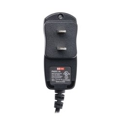 Fuente de poder de 6 Vcd regulado @ 1A; UL; Voltaje de entrada de 100-240 Vca