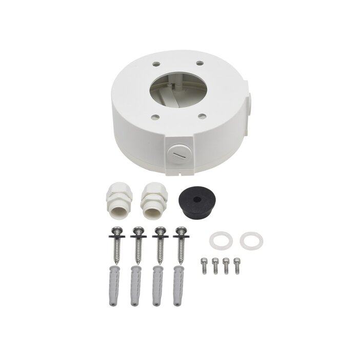Caja de conexiones universal para uso interior fabricada en metal