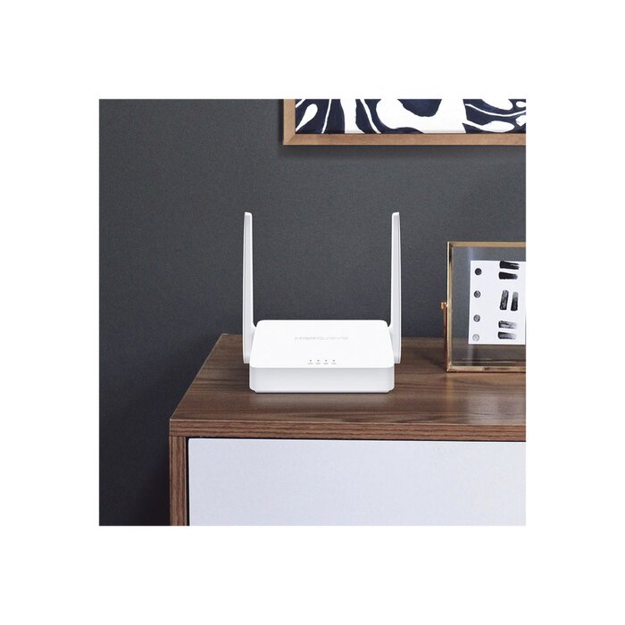 Router Inalámbrico WISP N 2.4 GHz de 300 Mbps 1 puerto WAN 10/100 Mbps 2 puertos LAN 10/100 Mbps versión con 2 antenas de 5 dBi