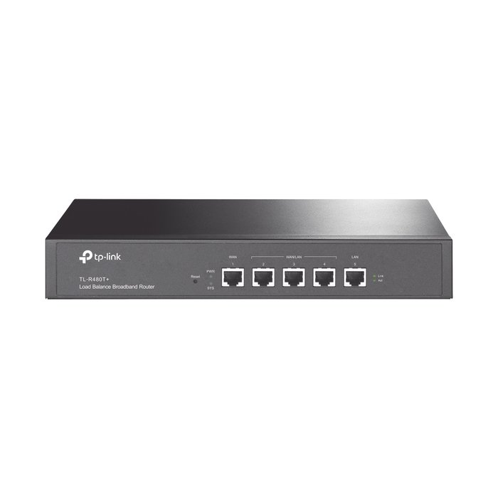 Router Balanceador de Carga Multi-Wan, 1 puerto LAN 10/100 Mbps, 1 puerto WAN 10/100 Mbps, 3 puertos Auto configurables LAN/WAN, Sesiones Concurrentes 30,000 para Negocios Pequeños y Medianos
