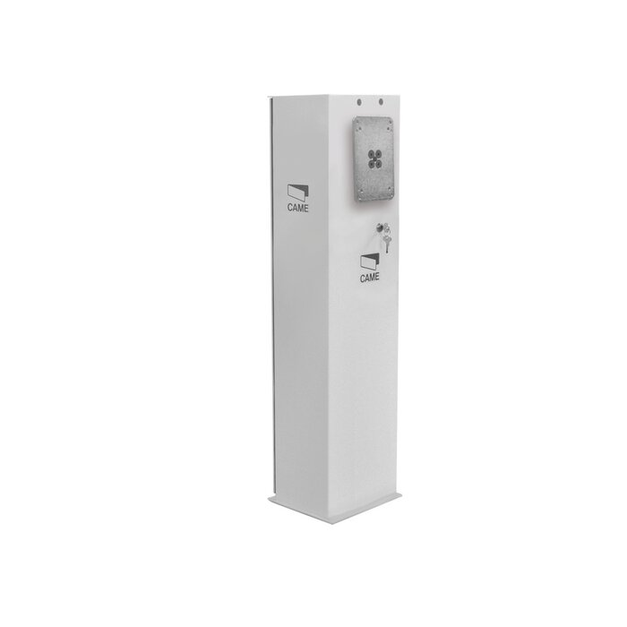 Barrera vehicular CAME / G3750 / Gabinete color blanco / sin accesorios