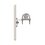 Antena Tipo Panel 2.4 GHz, Apertura H/V (18&deg;), Ganancia 20 dBi, Dimensiones 30 x 30 4.5 cm, Conector N- Hembra