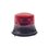 Burbuja LED giratoria color rojo, 9 LEDs, montaje permanente