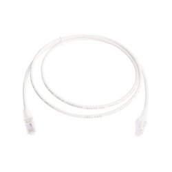 Patch Cord MC6 Modular Cat6 UTP, CM/LS0H, 5ft, Color Blanco, Versión Bulk (Sin Empaque Individual)