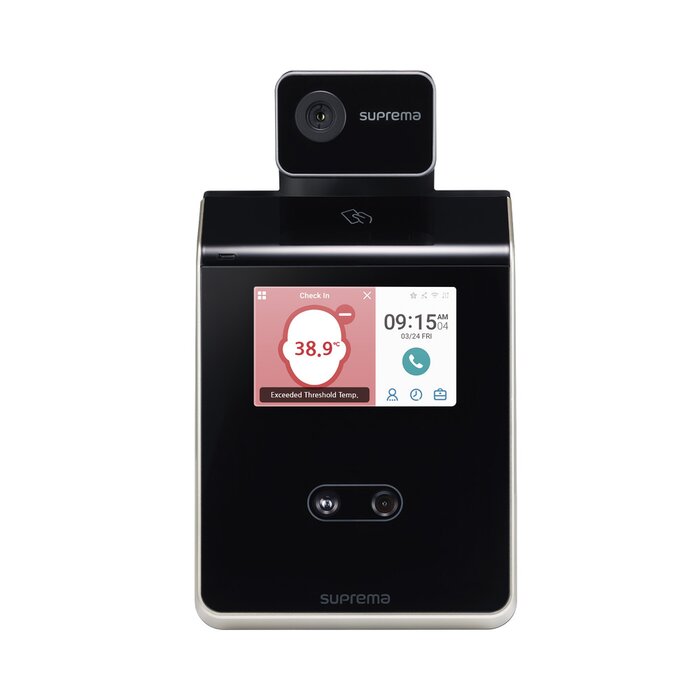 FaceStation 2 Lector Facial/ Notificación por Temperatura Alta / Bluetooth MultiClass SE Dual RFID (125KHZ EM HID PROX 13.56MHZ Mifare DesFire / EV1 FELICA ICLASS S) Compatible con BioStar2