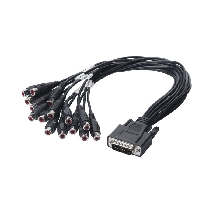 Adaptador de 15 Entradas de Audio para DVR´s epcom y HIKVISION