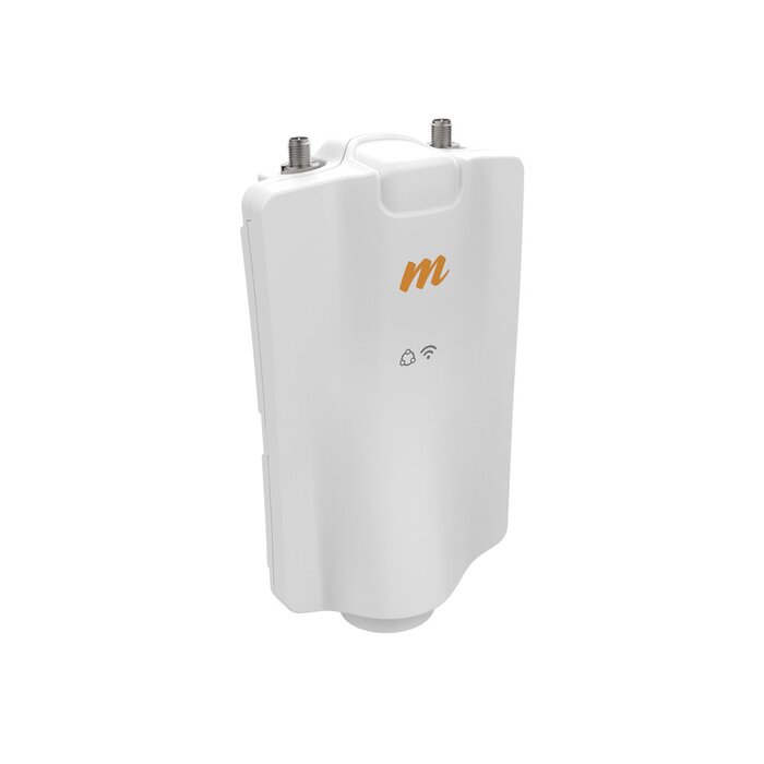 Punto de Acceso MU-MIMO 2x2:2ac, 4.9-6.4 GHz, IP 67, Conectorizado, Punto-Multipunto hasta 700 Mbps, 2 conectores SMA-hembra, Adaptación automática al entorno, Monitoreo a través de la nube