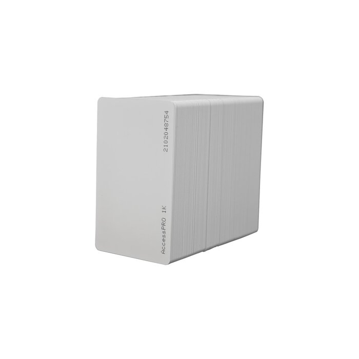 Tarjeta MIFARE Classic / Tipo ISO Card / Memoria 1Kb / Imprimible / Frecuencia 13.56 Mhz/ Formato CR80