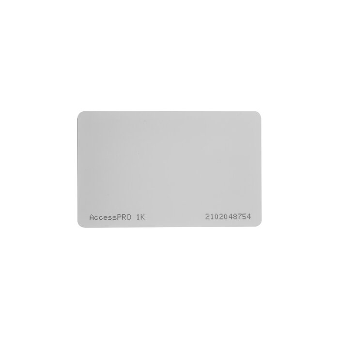 Tarjeta MIFARE Classic / Tipo ISO Card / Memoria 1Kb / Imprimible / Frecuencia 13.56 Mhz/ Formato CR80