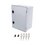 Gabinete de Poliéster IP66 Uso en Intemperie (300 x 400 x 200 mm) con Placa Trasera Interior (Incluye Chapa y Llave).
