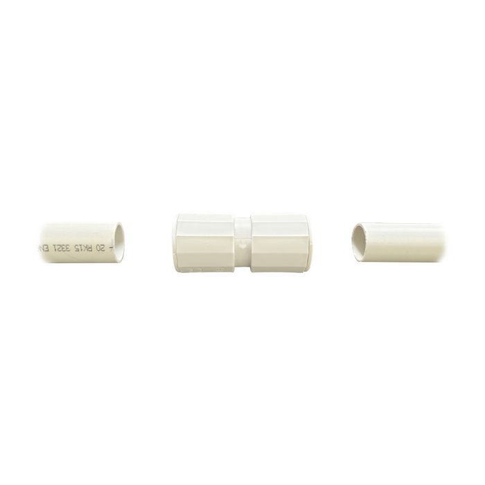 Manguito / Cople Morbidx IP67 libre de halógenos para unir tubería rígida de 32 mm (1 1/4) permite una instalación hermética no necesita pegamento