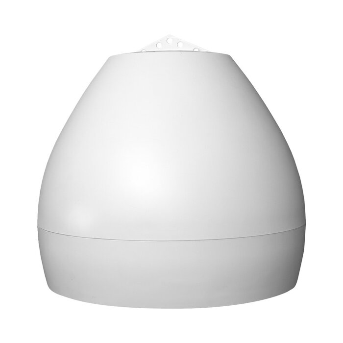 Beat Drop Altavoz colgante comercial de 8in con kit colgante Gripple. 70v | 100v | 8 Ohms, 5-125 Watts, Blanco