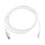Patch Cord TERA Cat6A 1/10G Ethernet, de 4 pares y conector modular, LS0H, Color Marfil, 3m