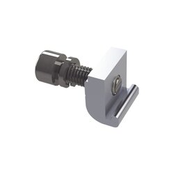 Conector G con tornillo para fijación en riel 7