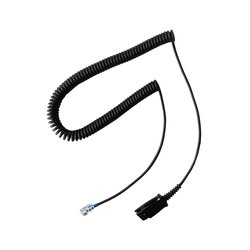 Cable adaptador para diademas modelo HT101, HT201 y HT202 para compatibilidad con teléfonos Grandstream, análogos, digitales, etc.