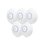 Paquete de 5 Access Point UniFi de largo alcance, Doble banda 802.11ac MIMO2X2 para interior, PoE 802.3af, soporta 250 clientes, hasta 867 Mbps, Sin PoEs