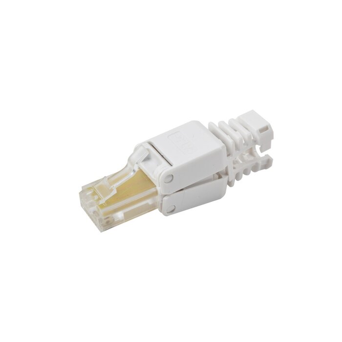 Nuevos Plugs de campo RJ45 para cable Cat5e SIN USO DE HERRAMIENTAS