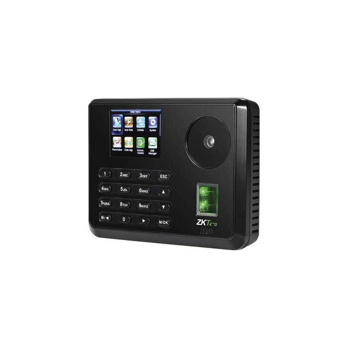 Terminal Biométrica de Palma y Huella Digital para Gestión de Asistencia y Control de Acceso